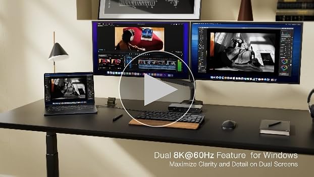 Amazon.com: iVANKY Thunderbolt 5 Dock FusionDock Pro 3